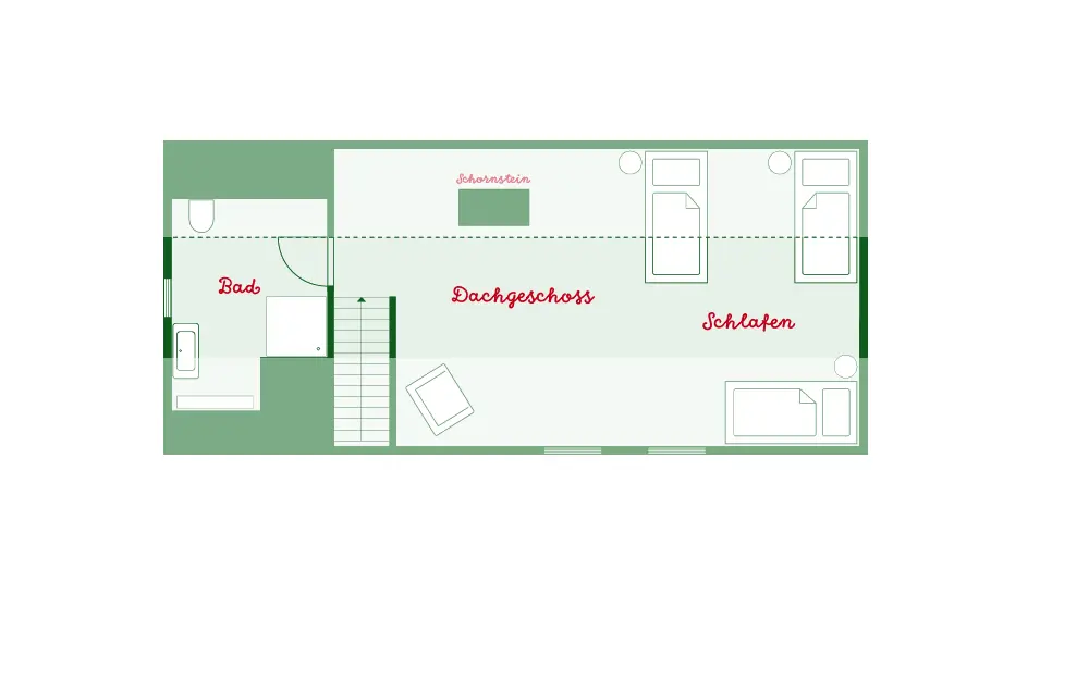 Grundriss — WÄLDER:Quartier St. Blasien, Haus im Glück